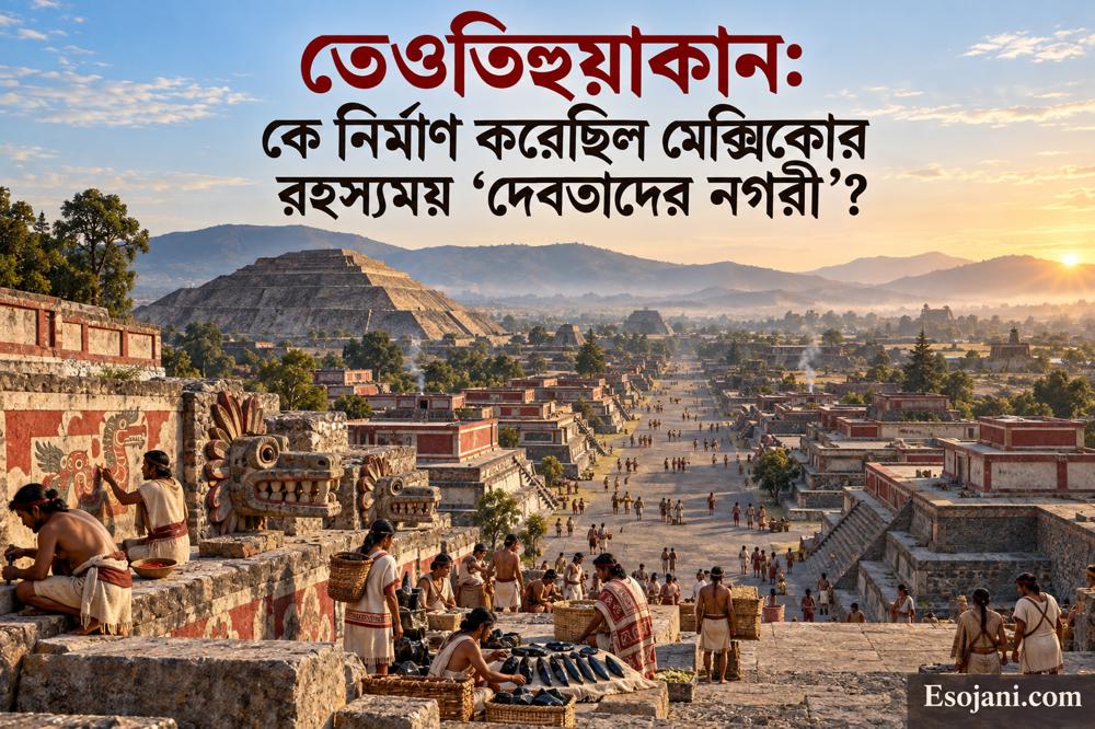 তেওতিহুয়াকান: মেক্সিকোর ‘দেবতাদের নগরী’ কে নির্মাণ করেছিল?