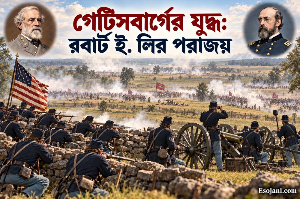 গেটিসবার্গের যুদ্ধ: তিন দিনের লড়াইয়ে রবার্ট ই. লি কেন পরাজিত হন?