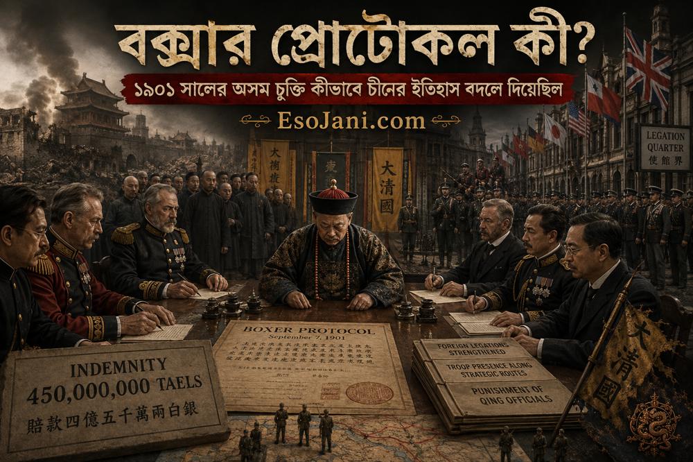বক্সার প্রোটোকল কী? ১৯০১ সালের অসম চুক্তি কীভাবে চীনের ইতিহাস বদলে দিয়েছিল