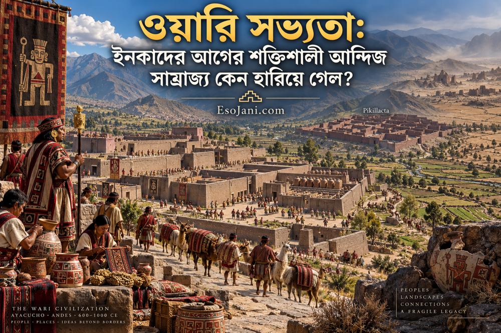 ওয়ারি সভ্যতা: ইনকাদের শত শত বছর আগের শক্তিশালী আন্দিজ রাষ্ট্র কেন হারিয়ে গেল?