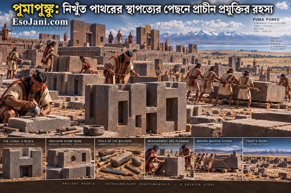 পুমাপুঙ্কু: নিখুঁত পাথরের স্থাপত্যের পেছনে প্রাচীন প্রযুক্তির আসল রহস্য