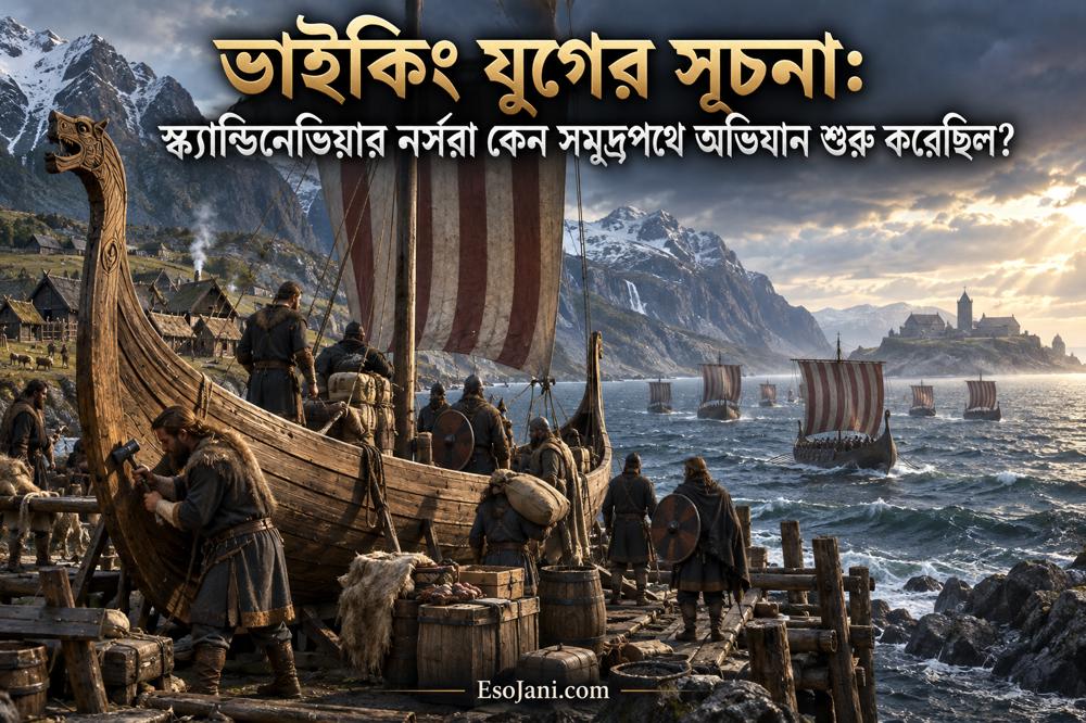 ভাইকিং যুগের সূচনা: স্ক্যান্ডিনেভিয়ার নর্সরা কেন সমুদ্রপথে অভিযান শুরু করেছিল?