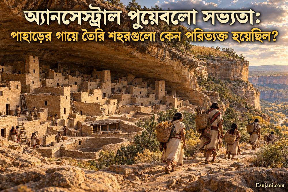 অ্যানসেস্ট্রাল পুয়েবলো সভ্যতা: পাহাড়ের গায়ের বসতিগুলো কেন পরিত্যক্ত হয়েছিল?