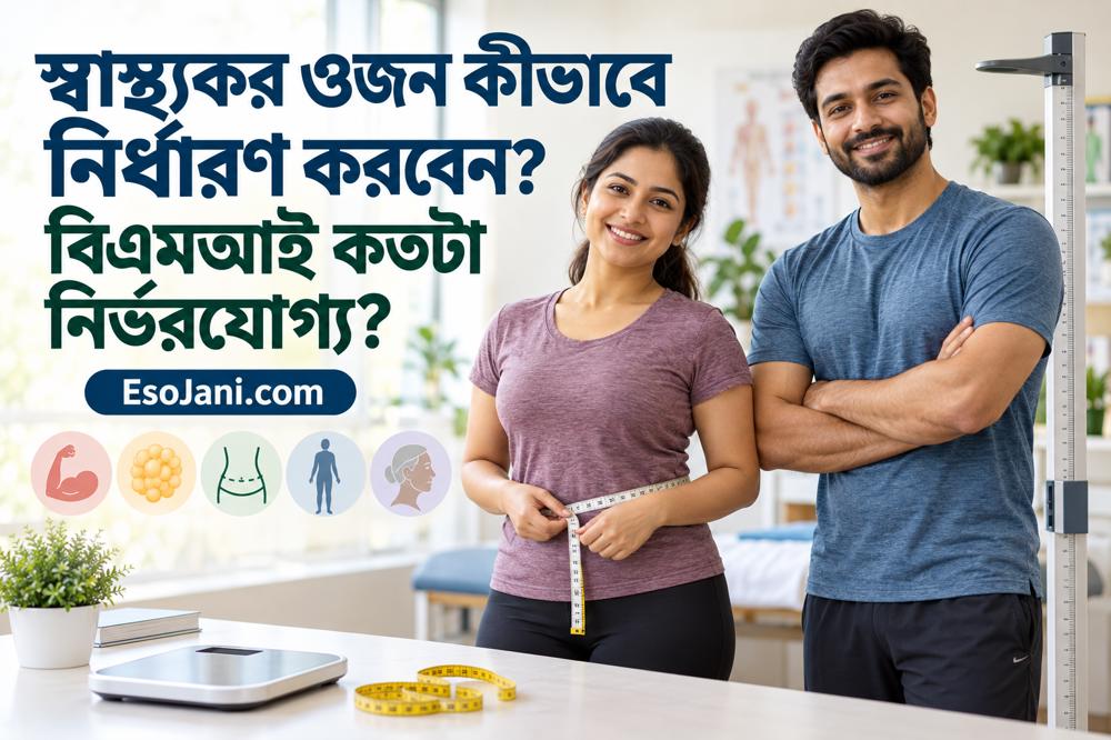 স্বাস্থ্যকর ওজন কীভাবে নির্ধারণ করবেন? বিএমআই কতটা নির্ভরযোগ্য?