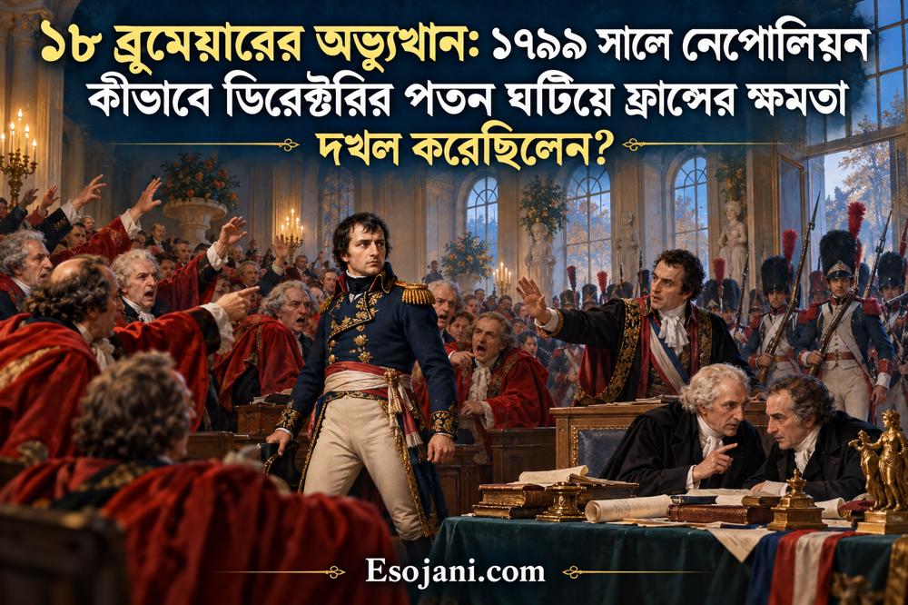 ১৮ ব্রুমেয়ারের অভ্যুত্থান: নেপোলিয়নের ক্ষমতা দখল ও ডিরেক্টরির পতন