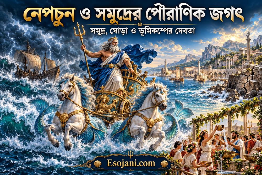 নেপচুন: সমুদ্র, ঘোড়া ও ভূমিকম্পের রোমান দেবতার পৌরাণিক জগৎ