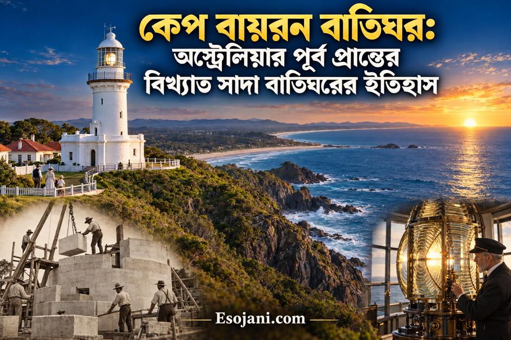 কেপ বায়রন বাতিঘর: অস্ট্রেলিয়ার পূর্ব প্রান্তের বিখ্যাত সাদা বাতিঘরের ইতিহাস