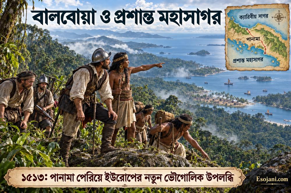 বালবোয়া ও প্রশান্ত মহাসাগর: ১৫১৩ সালের পানামা অভিযানের ইতিহাস