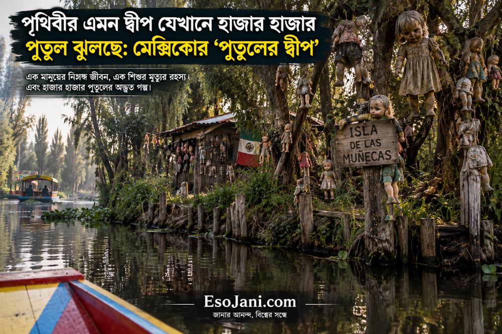 পৃথিবীর এমন দ্বীপ যেখানে হাজার হাজার পুতুল ঝুলছে: মেক্সিকোর ‘পুতুলের দ্বীপ’-এর ভয়ংকর রহস্য