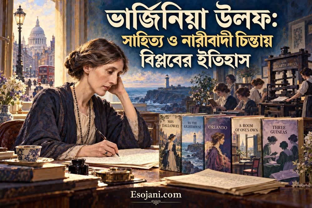 ভার্জিনিয়া উলফ: সাহিত্য ও নারীবাদী চিন্তায় বিপ্লবের ইতিহাস