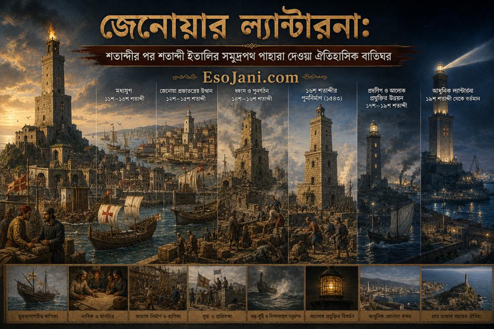 জেনোয়ার ল্যান্টার্না: শতাব্দীর পর শতাব্দী ইতালির সমুদ্রপথ পাহারা দেওয়া ঐতিহাসিক বাতিঘর