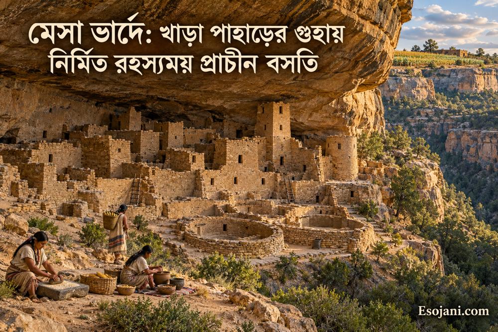 মেসা ভার্দে: খাড়া পাহাড়ের গুহায় প্রাচীন বসতির ইতিহাস ও রহস্য