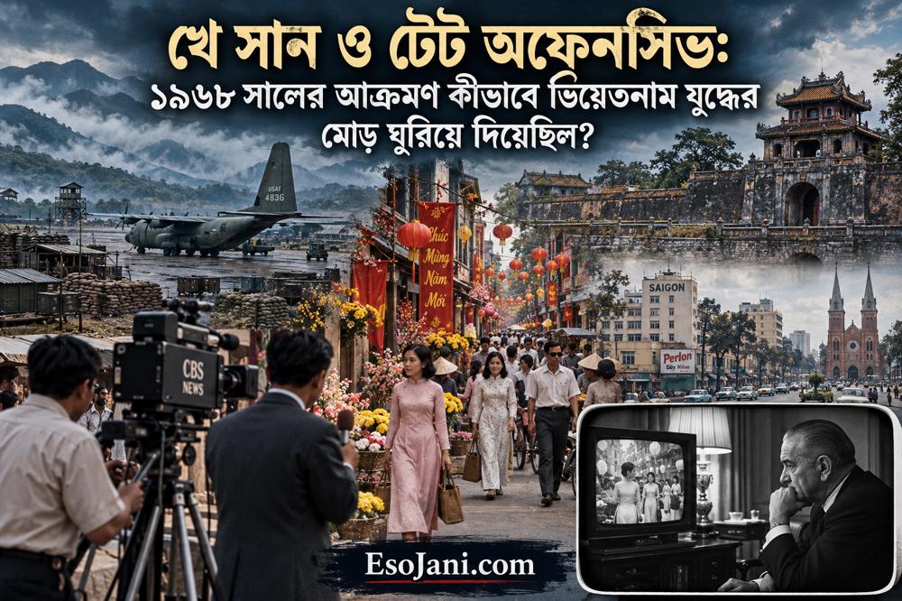 খে সান ও টেট অফেনসিভ: ১৯৬৮ সালের আক্রমণ যেভাবে ভিয়েতনাম যুদ্ধের মোড় ঘুরিয়েছিল