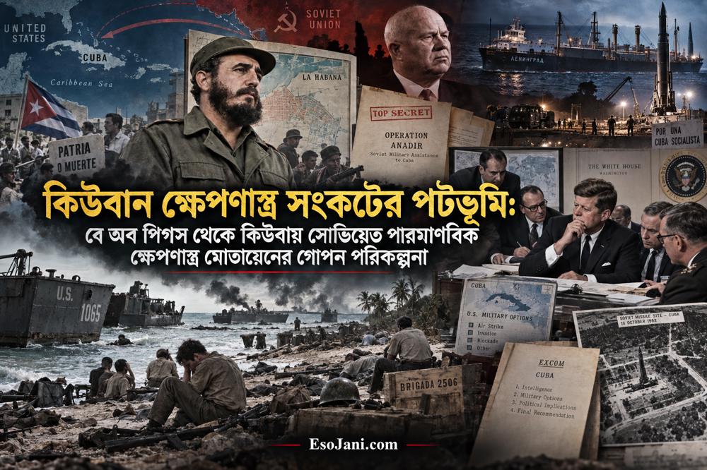 কিউবান ক্ষেপণাস্ত্র সংকটের পটভূমি: বে অব পিগস থেকে সোভিয়েত ক্ষেপণাস্ত্র মোতায়েন