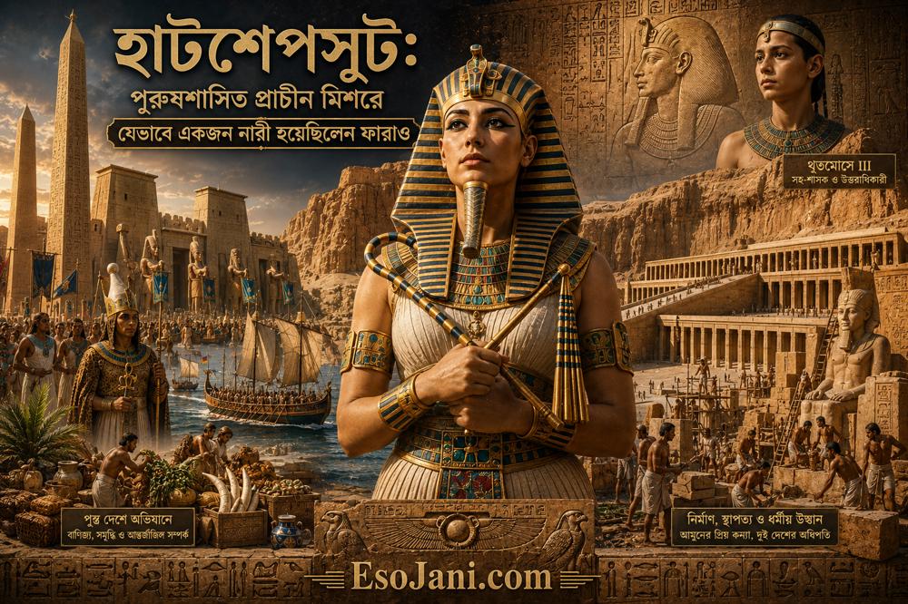 হাটশেপসুট: পুরুষশাসিত প্রাচীন মিশরে যেভাবে একজন নারী হয়েছিলেন ফারাও