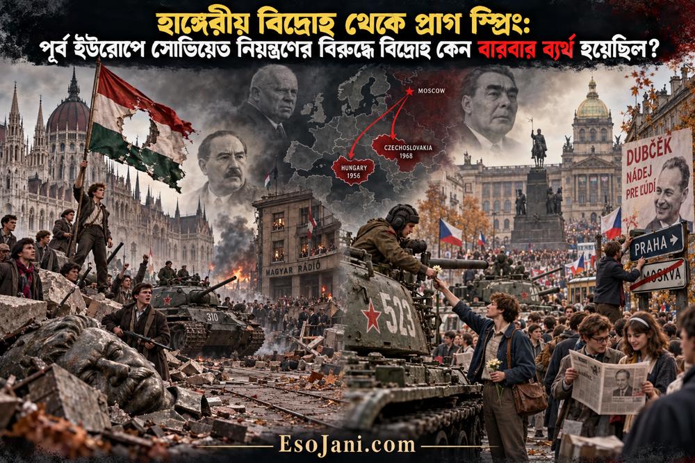 হাঙ্গেরীয় বিদ্রোহ থেকে প্রাগ স্প্রিং: সোভিয়েত নিয়ন্ত্রণের বিরুদ্ধে ব্যর্থ প্রতিরোধ