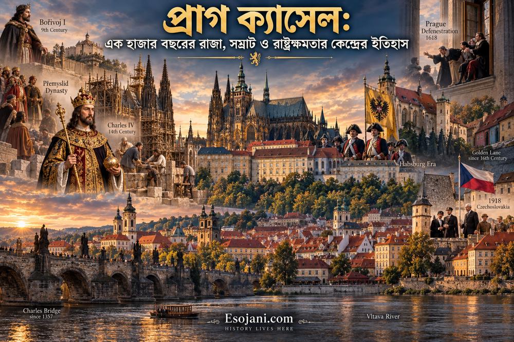 প্রাগ ক্যাসেল: এক হাজার বছরের রাজা, সম্রাট ও রাষ্ট্রক্ষমতার কেন্দ্রের ইতিহাস