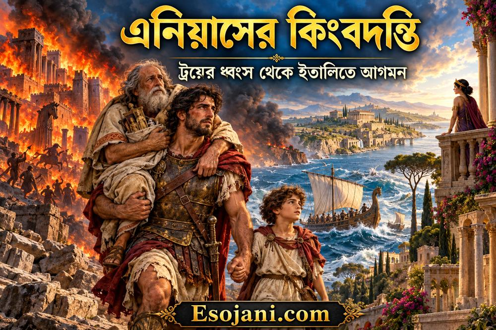 এনিয়াসের কিংবদন্তি: ট্রয় থেকে ইতালিতে রোমের পূর্বপুরুষের অভিযাত্রা