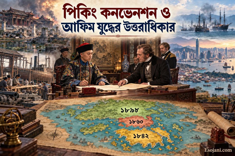 পিকিং কনভেনশন ও আফিম যুদ্ধের উত্তরাধিকার: আধুনিক চীন কীভাবে বদলে গেল?