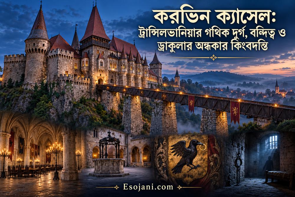 করভিন ক্যাসেল: ট্রান্সিলভানিয়ার গথিক দুর্গ, বন্দিত্ব ও ড্রাকুলার অন্ধকার কিংবদন্তি