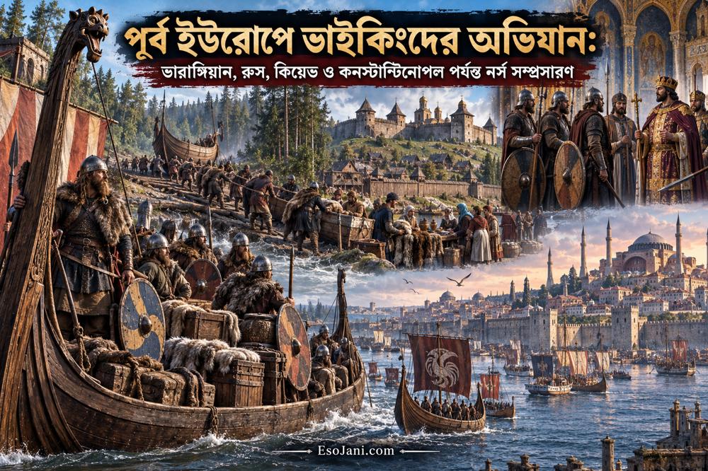 পূর্ব ইউরোপে ভাইকিংদের অভিযান: ভারাঙ্গিয়ান, রুস, কিয়েভ ও কনস্টান্টিনোপল পর্যন্ত নর্স সম্প্রসারণ