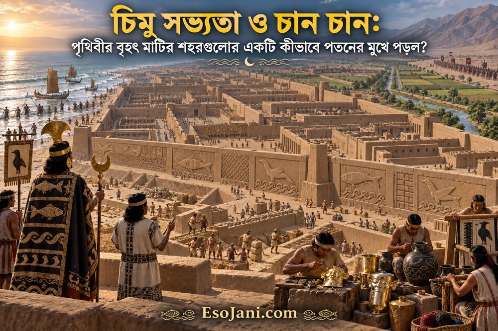চিমু সভ্যতা ও চান চান: পৃথিবীর বৃহৎ মাটির শহরগুলোর একটি কীভাবে পতনের মুখে পড়েছিল?