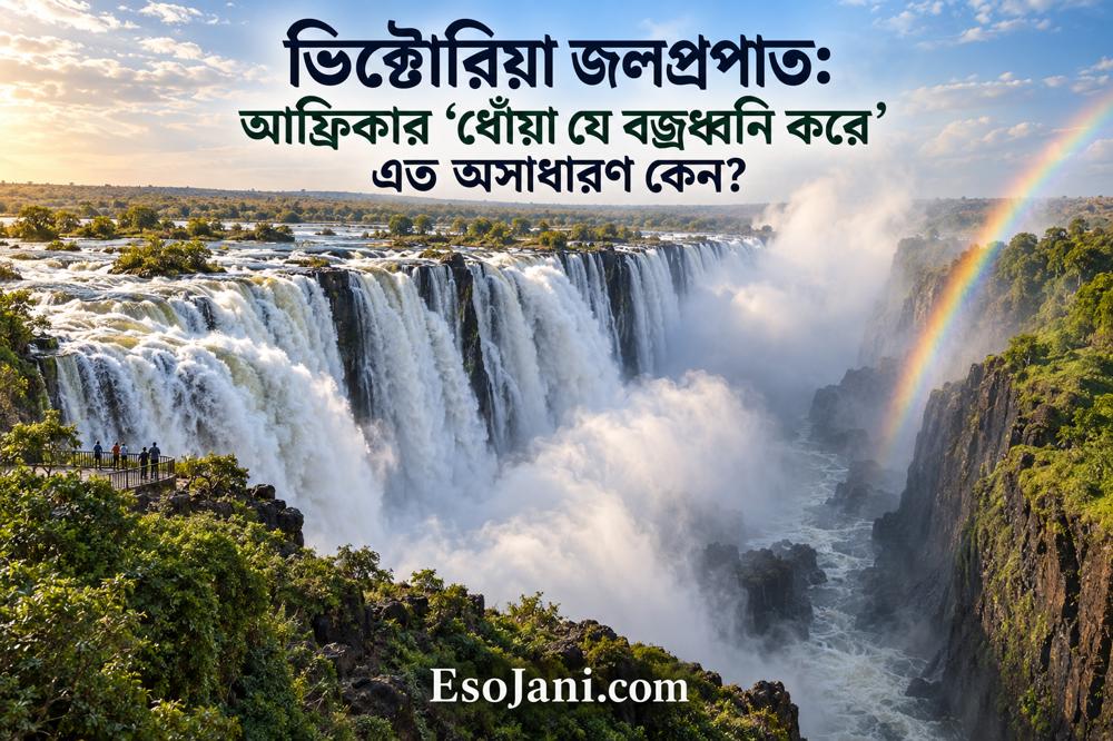 ভিক্টোরিয়া জলপ্রপাত: আফ্রিকার ‘ধোঁয়া যে বজ্রধ্বনি করে’ এত অসাধারণ কেন?