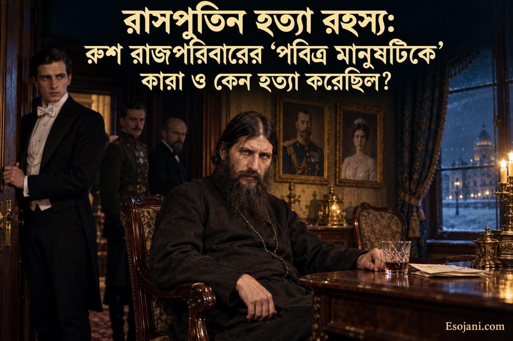 রাসপুতিন হত্যা রহস্য: রুশ রাজপরিবারের ‘পবিত্র মানুষটিকে’ কারা ও কেন হত্যা করেছিল?