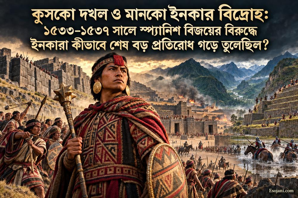 কুসকো দখল ও মানকো ইনকার বিদ্রোহ: স্প্যানিশদের বিরুদ্ধে মহাপ্রতিরোধ