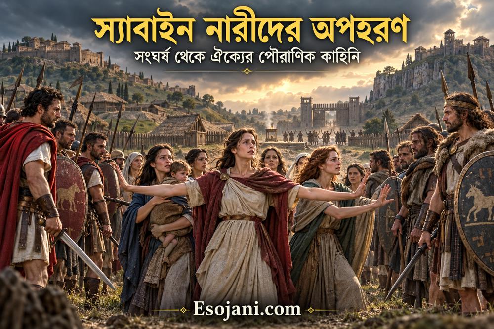 স্যাবাইন নারীদের অপহরণ: রোমের সংঘর্ষ ও ঐক্যের পৌরাণিক কাহিনি