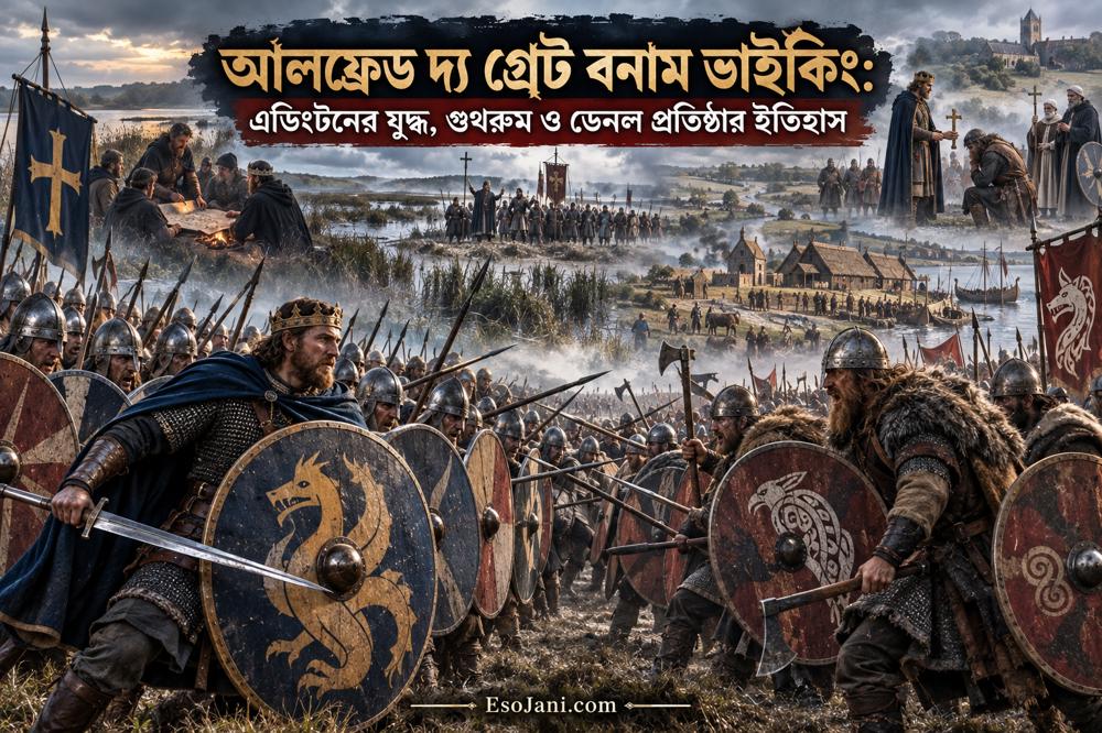 আলফ্রেড দ্য গ্রেট বনাম ভাইকিং: এডিংটনের যুদ্ধ, গুথরুম ও ডেনল প্রতিষ্ঠার ইতিহাস