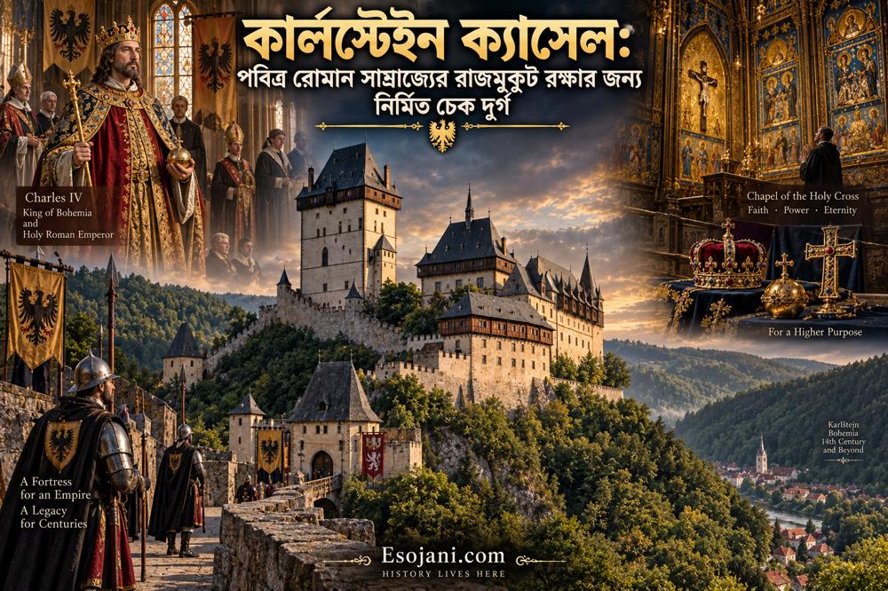 কার্লস্টেইন ক্যাসেল: পবিত্র রোমান সাম্রাজ্যের রাজমুকুট ও পবিত্র নিদর্শন রক্ষার চেক দুর্গ