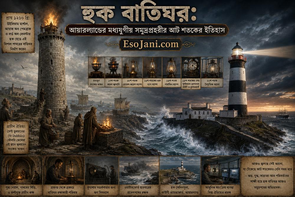 হুক বাতিঘর: আয়ারল্যান্ডের মধ্যযুগীয় সমুদ্রপ্রহরীর আট শতকের ইতিহাস