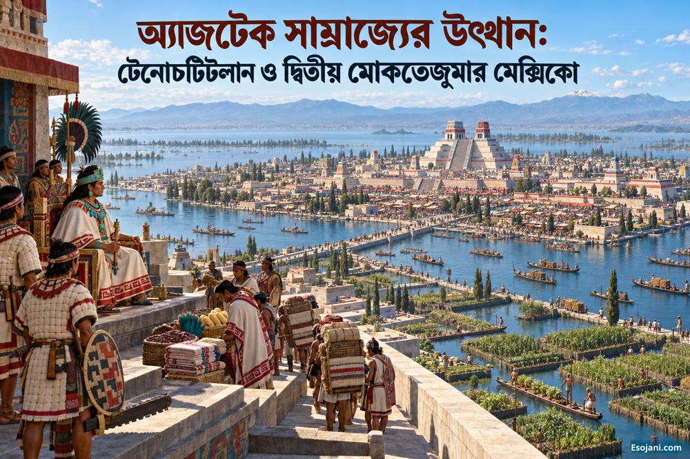 অ্যাজটেক সাম্রাজ্যের উত্থান: টেনোচটিটলান ও দ্বিতীয় মোকতেজুমার মেক্সিকো