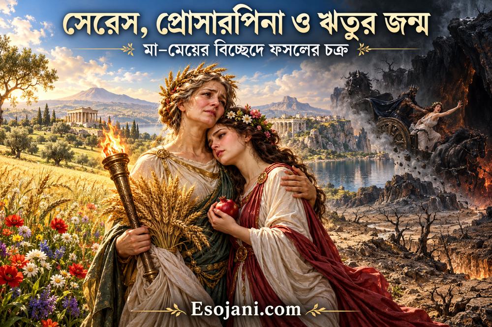 সেরেস ও প্রোসারপিনা: পাতালজগৎ, ঋতুর জন্ম ও ফসলের রোমান কিংবদন্তি