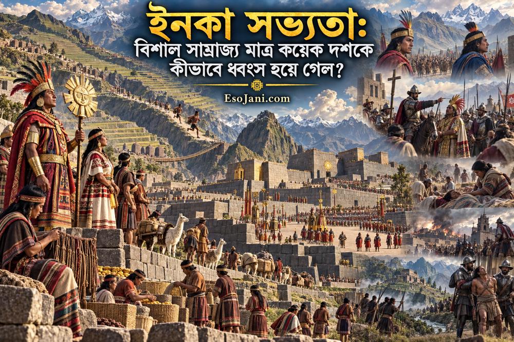 ইনকা সভ্যতা: আন্দিজের বিশাল সাম্রাজ্য মাত্র কয়েক দশকে কীভাবে ধ্বংস হয়ে গেল?