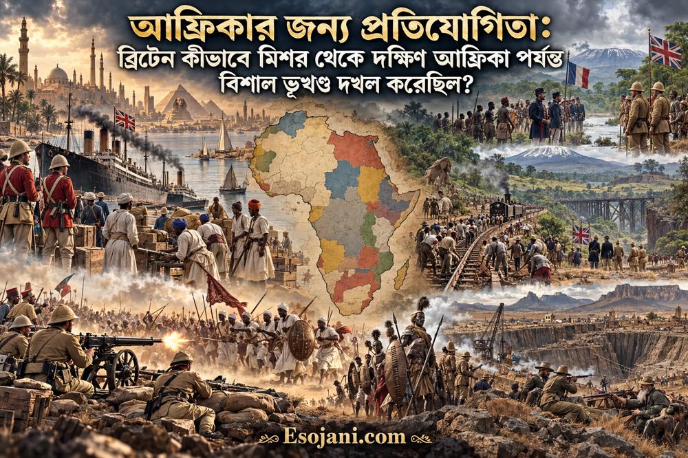 আফ্রিকার জন্য প্রতিযোগিতা: মিশর থেকে দক্ষিণ আফ্রিকা পর্যন্ত ব্রিটিশ সাম্রাজ্য বিস্তারের ইতিহাস