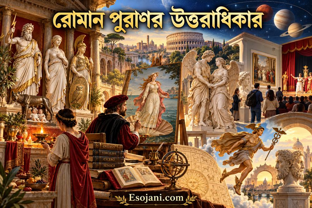 রোমান পুরাণের উত্তরাধিকার: শিল্প, সাহিত্য ও আধুনিক সংস্কৃতি