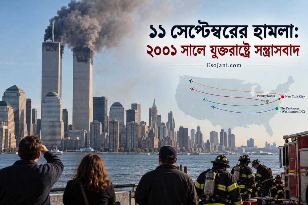 ১১ সেপ্টেম্বরের হামলা: ২০০১ সালে যুক্তরাষ্ট্রে কী ঘটেছিল এবং বিশ্ব কীভাবে বদলে গেল?