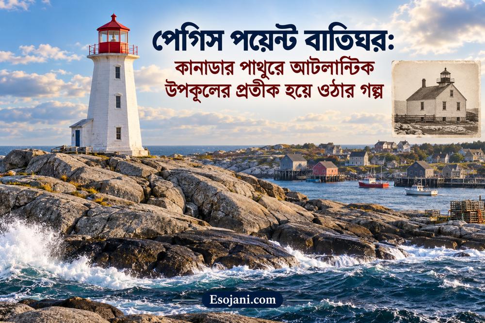 পেগিস পয়েন্ট বাতিঘর: কানাডার পাথুরে আটলান্টিক উপকূলের প্রতীক হয়ে ওঠার গল্প