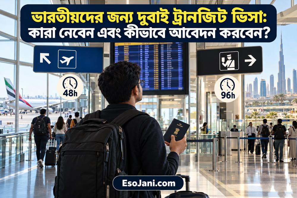 ভারতীয়দের জন্য দুবাই ট্রানজিট ভিসা: কখন লাগবে, কত দিনের এবং কীভাবে আবেদন করবেন?