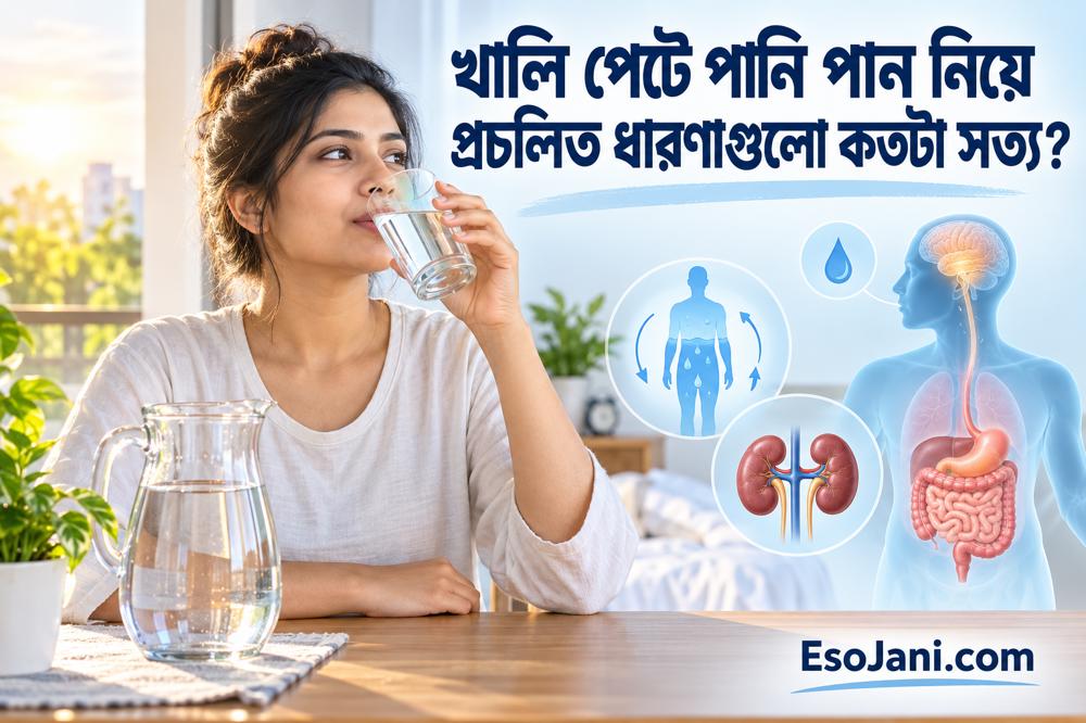 খালি পেটে পানি পান নিয়ে প্রচলিত ধারণাগুলো কতটা সত্য? বিজ্ঞান কী বলে