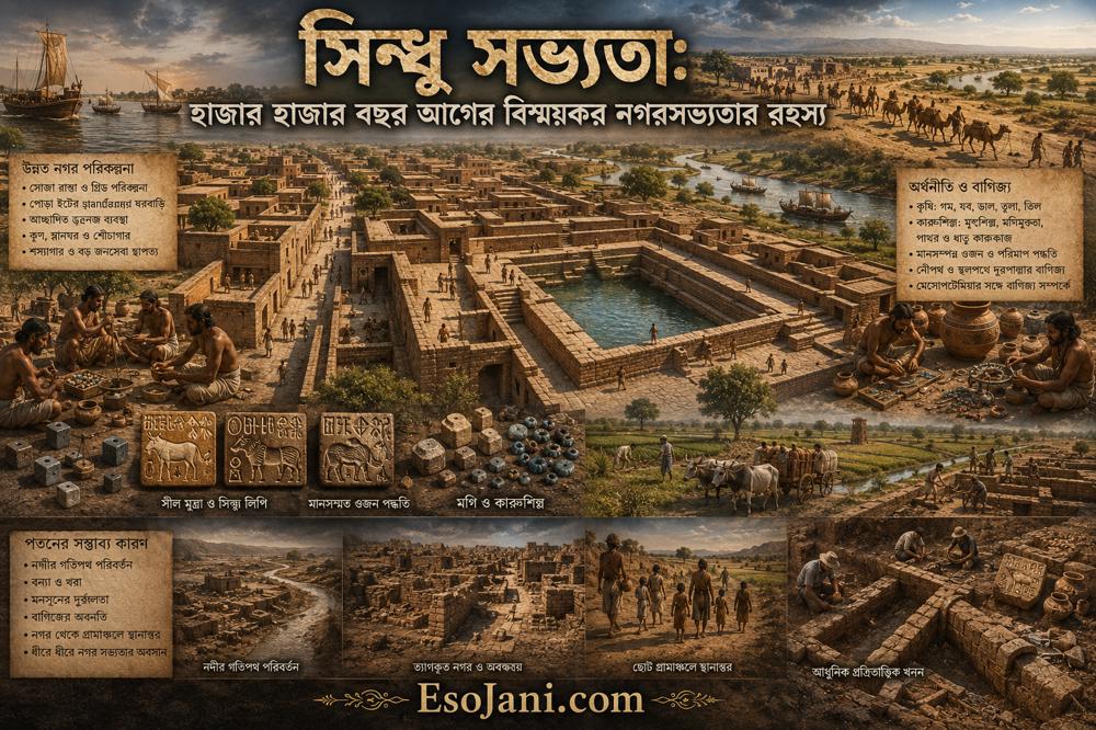 সিন্ধু সভ্যতা: হাজার হাজার বছর আগের বিস্ময়কর নগরসভ্যতার রহস্য