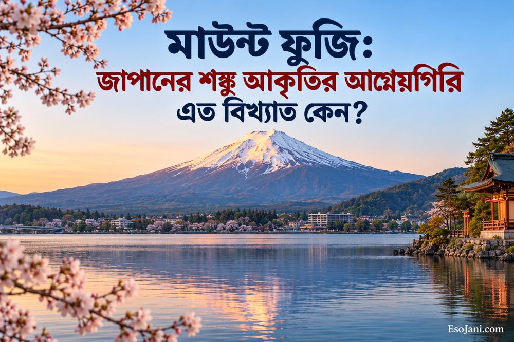 মাউন্ট ফুজি: জাপানের শঙ্কু আকৃতির আগ্নেয়গিরি এত বিখ্যাত কেন?