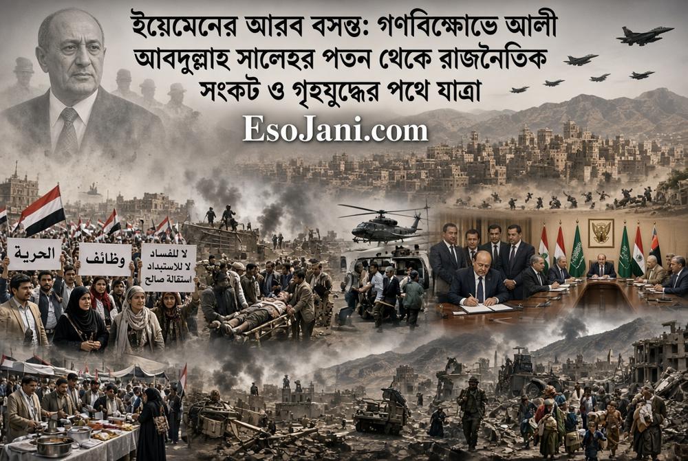 ইয়েমেনের আরব বসন্ত: সালেহর পতন থেকে রাজনৈতিক সংকট ও গৃহযুদ্ধ