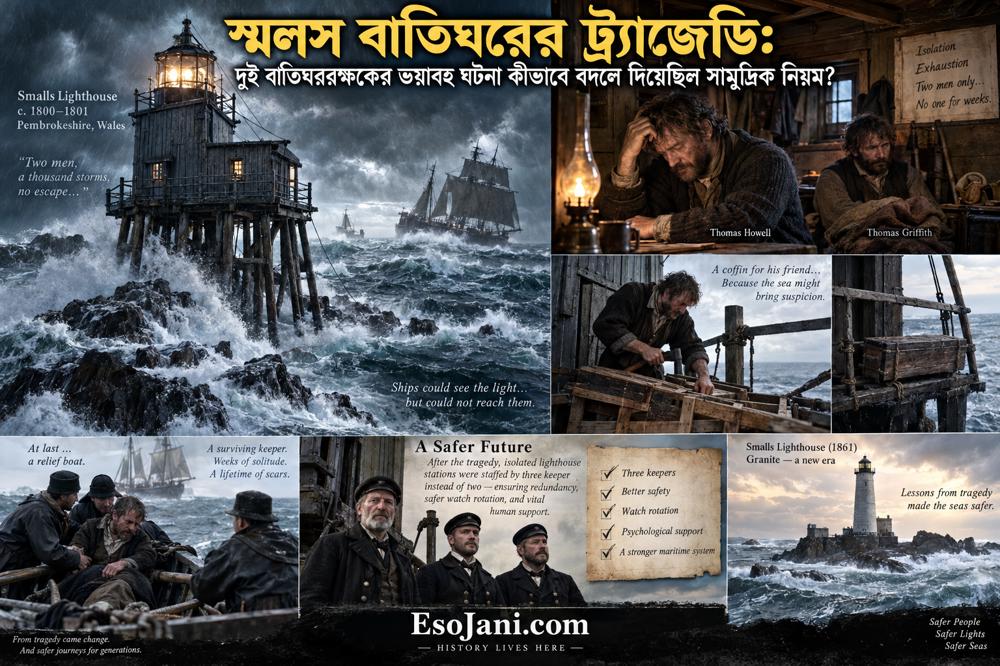 স্মলস বাতিঘরের ট্র্যাজেডি: দুই বাতিঘররক্ষকের ভয়াবহ ঘটনা কীভাবে বদলে দিয়েছিল সামুদ্রিক নিয়ম?