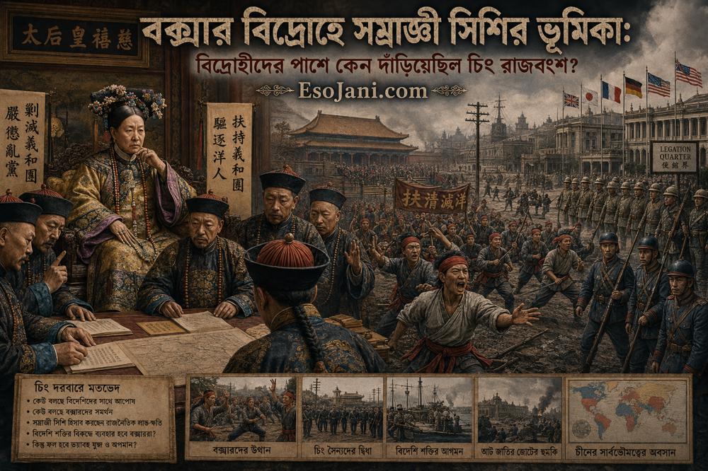 বক্সার বিদ্রোহে সম্রাজ্ঞী সিশির ভূমিকা: বিদ্রোহীদের পাশে কেন দাঁড়িয়েছিল চিং রাজবংশ?