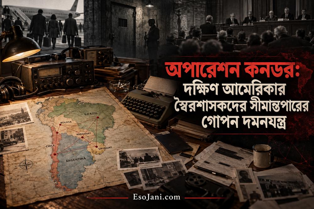 অপারেশন কনডর: দক্ষিণ আমেরিকার স্বৈরশাসকদের সীমান্তপারের গোপন দমনযন্ত্র