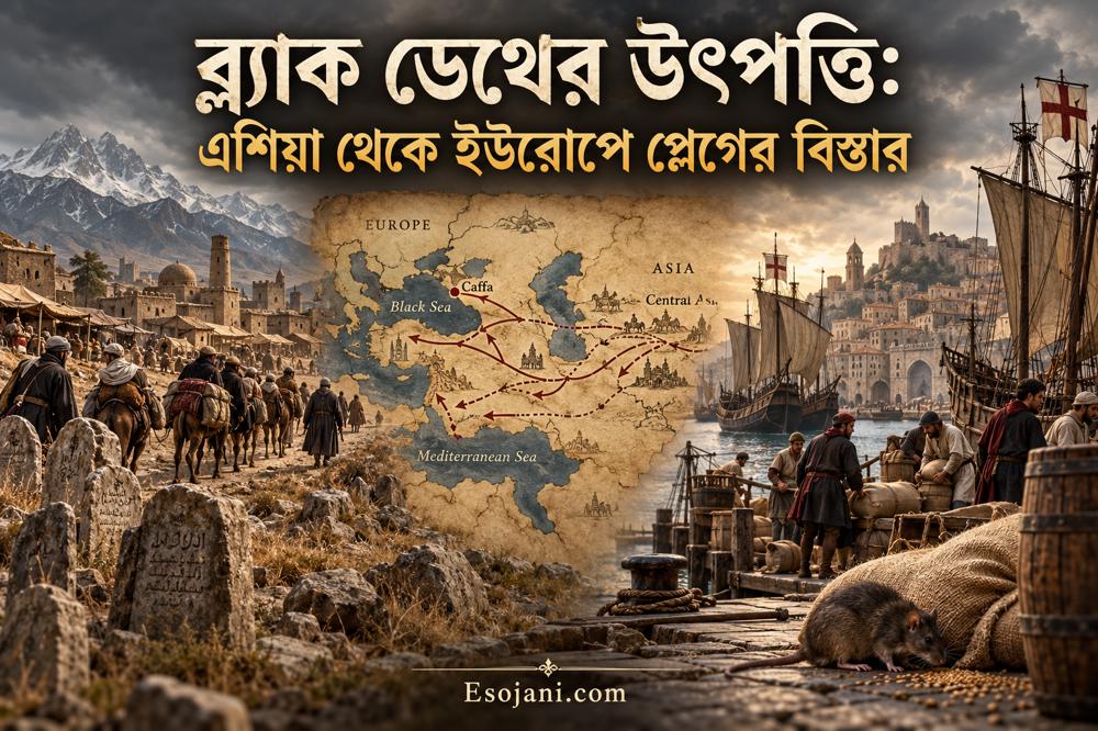 ব্ল্যাক ডেথের উৎপত্তি: এশিয়া থেকে ইউরোপে প্লেগ ছড়ানোর ইতিহাস