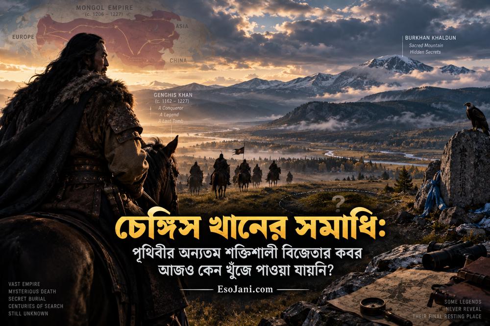 চেঙ্গিস খানের সমাধি: পৃথিবীর অন্যতম শক্তিশালী বিজেতার কবর আজও কেন খুঁজে পাওয়া যায়নি?